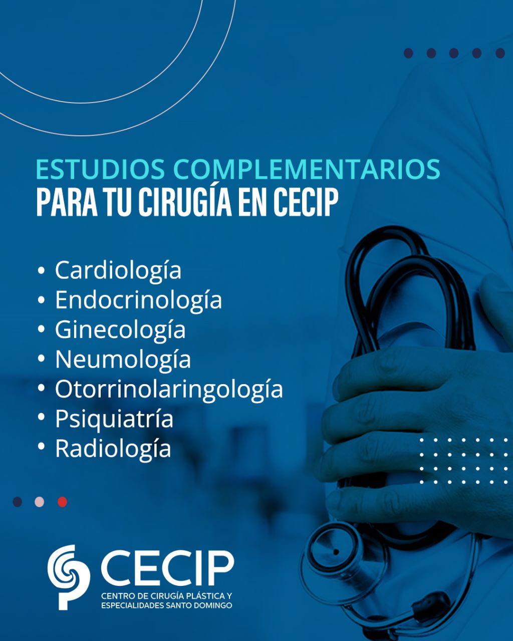 Estudios complementarios para tu cirugía en Cecip